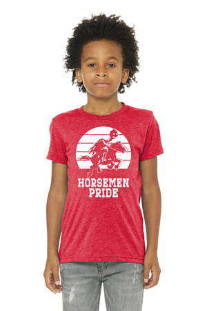 Sleepy Hollow Horsemen PTA 2023/24 Spirit Wear On-Demand-BELLA+CANVAS Triblend Short Sleeve Tee