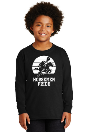 Sleepy Hollow Horsemen PTA 2023/24 Spirit Wear On-Demand-Unisex Long Sleeve Shirt