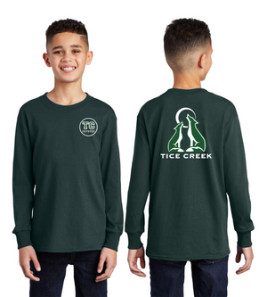 Tice Creek Spirit Wear 2023-24 On-Demand-Unisex Long Sleeve Shirt Front/Back Logo