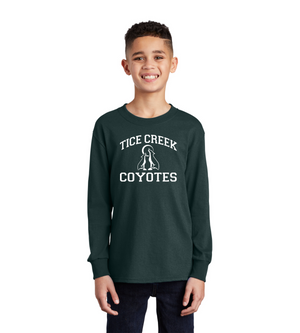 Tice Creek Spirit Wear 2023-24 On-Demand-Unisex Long Sleeve Shirt Typographic Logo