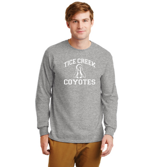 Tice Creek Spirit Wear 2023-24 On-Demand-Unisex Long Sleeve Shirt Typographic Logo