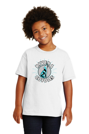 Rivera Elementary Spirit Wear 2023/24-Unisex T-Shirt Circle Mascot Logo