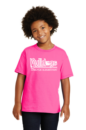 Arbutus Elementary Spirit Wear 2023-24 On-Demand-Unisex T-Shirt Bubble Gum Pink STAFF