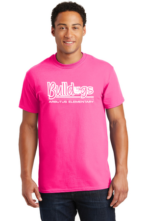 Arbutus Elementary Spirit Wear 2023-24 On-Demand-Unisex T-Shirt Bubble Gum Pink STAFF