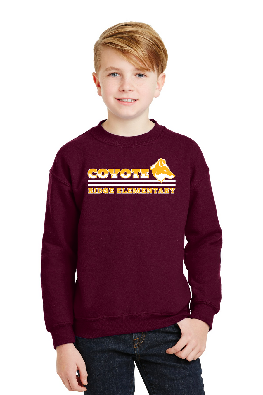 Coyote Ridge Elementary-Unisex Crewneck Sweatshirt