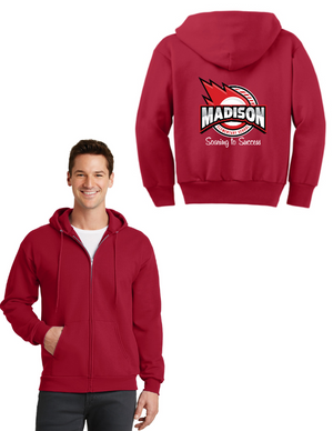 Madison Elementary (Redondo Beach, CA) 2023-24 On-Demand-Unisex Full-Zip Hooded Sweatshirt
