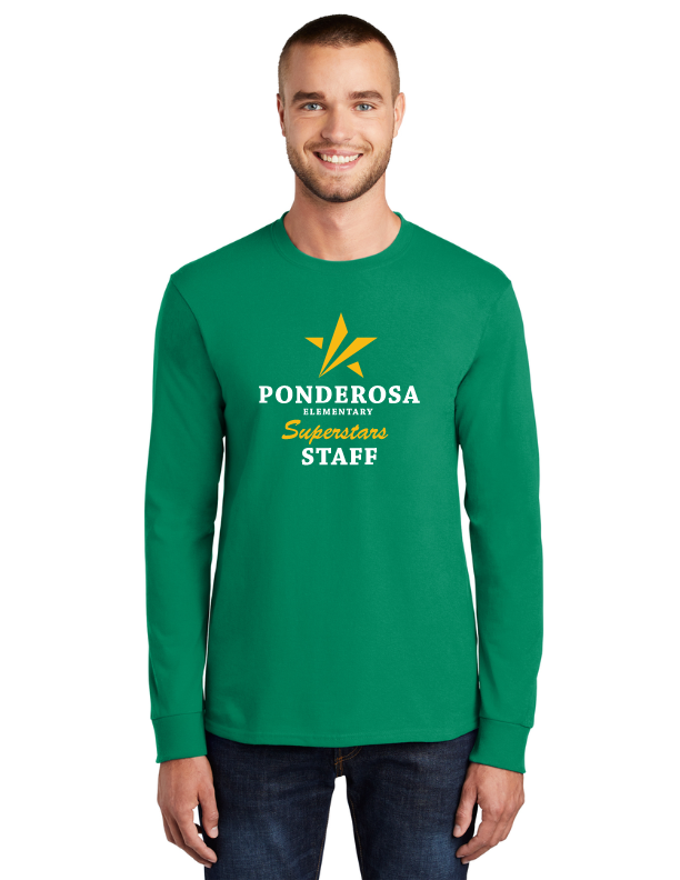 Ponderosa STAFF 2023-24 Spirit Wear On-Demand-Unisex Long Sleeve Shirt