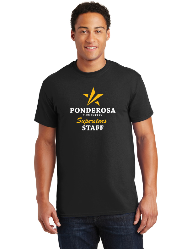 Ponderosa STAFF 2023-24 Spirit Wear On-Demand-Unisex T-Shirt