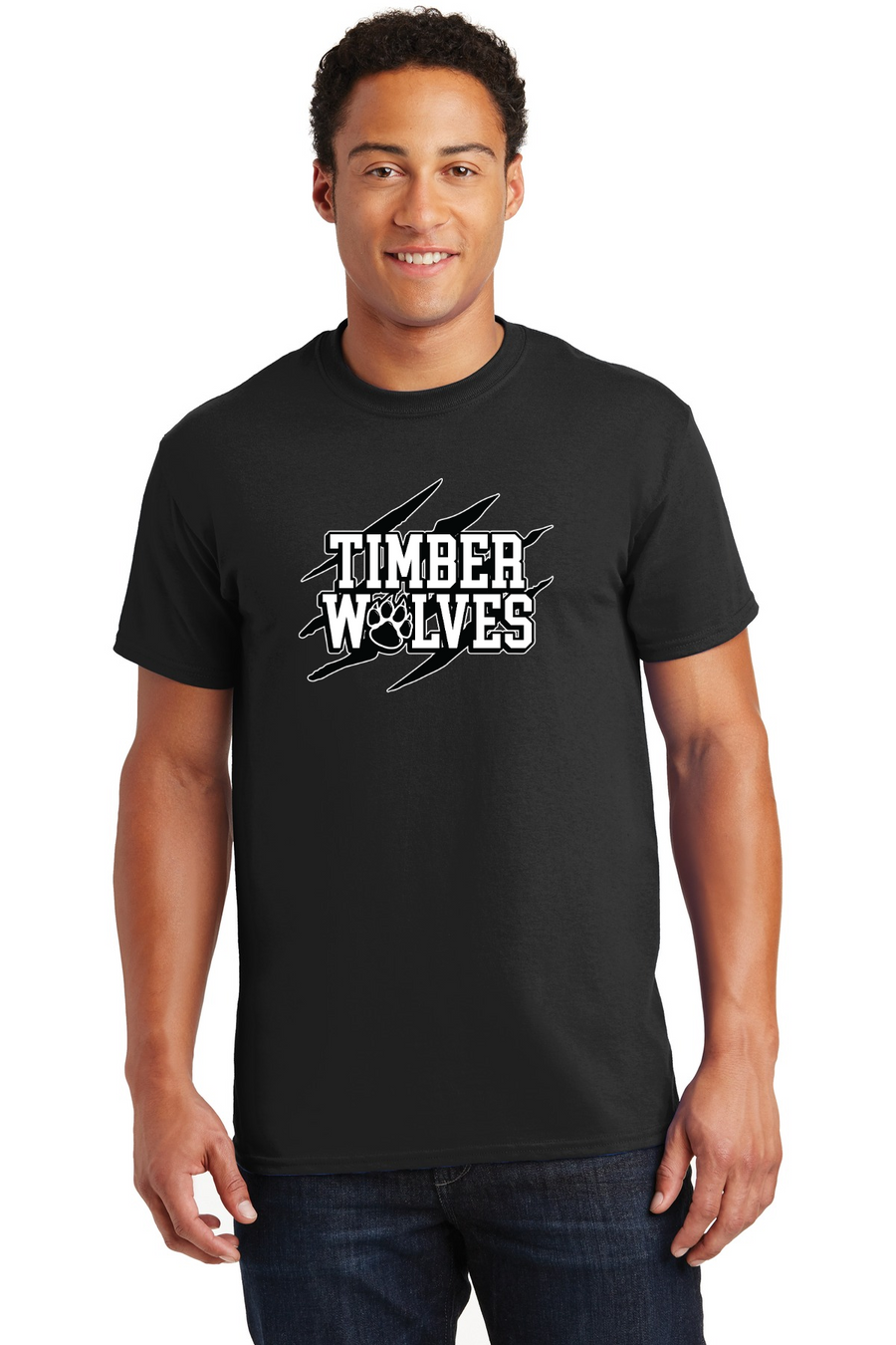 Twin Oaks STAFF Spirit Wear 2023-24-Unisex T-Shirt Claw Logo