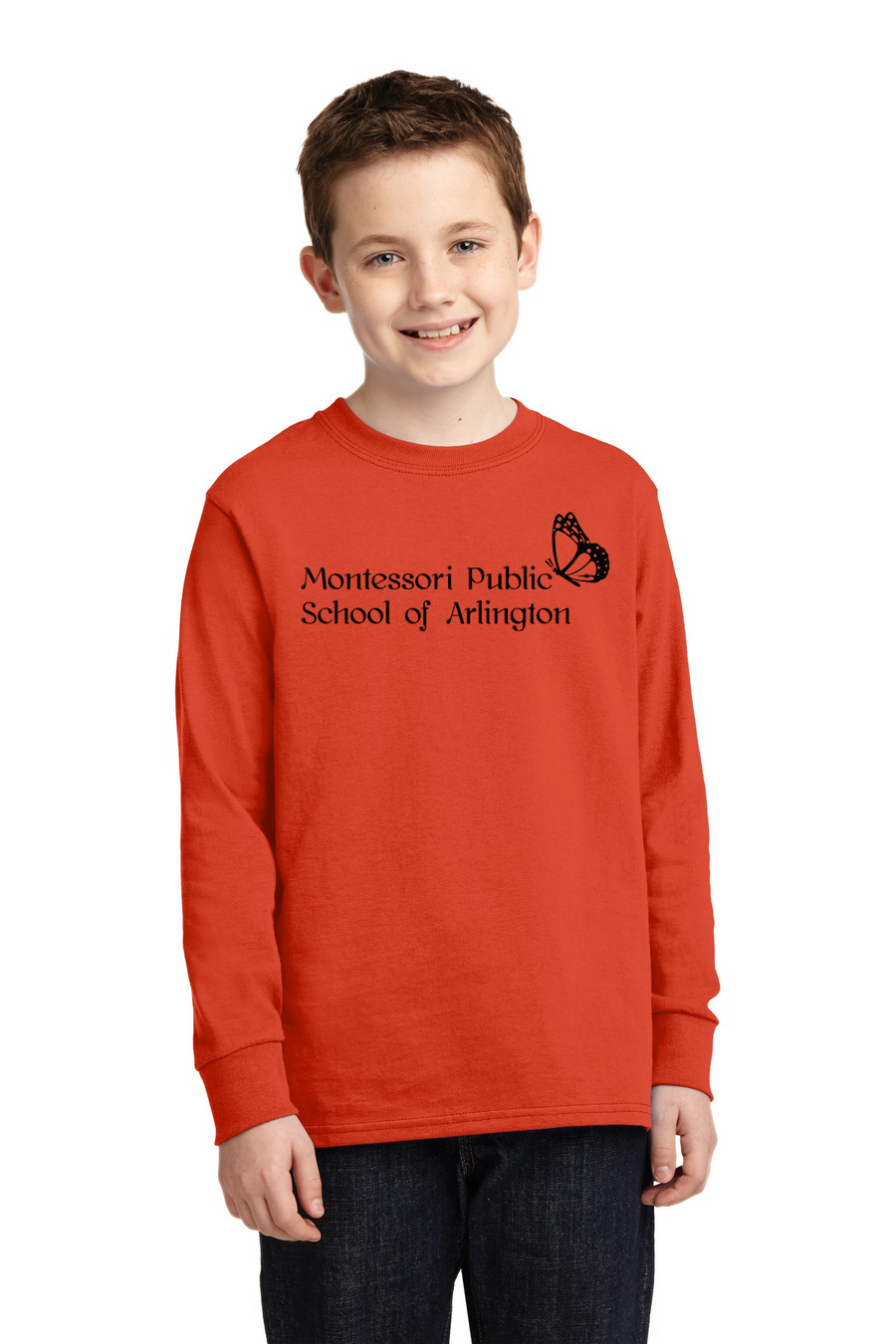 Montessori Public School of Arlington Spirit Wear 2023/24 On-Demand-Unisex Long Sleeve Shirt
