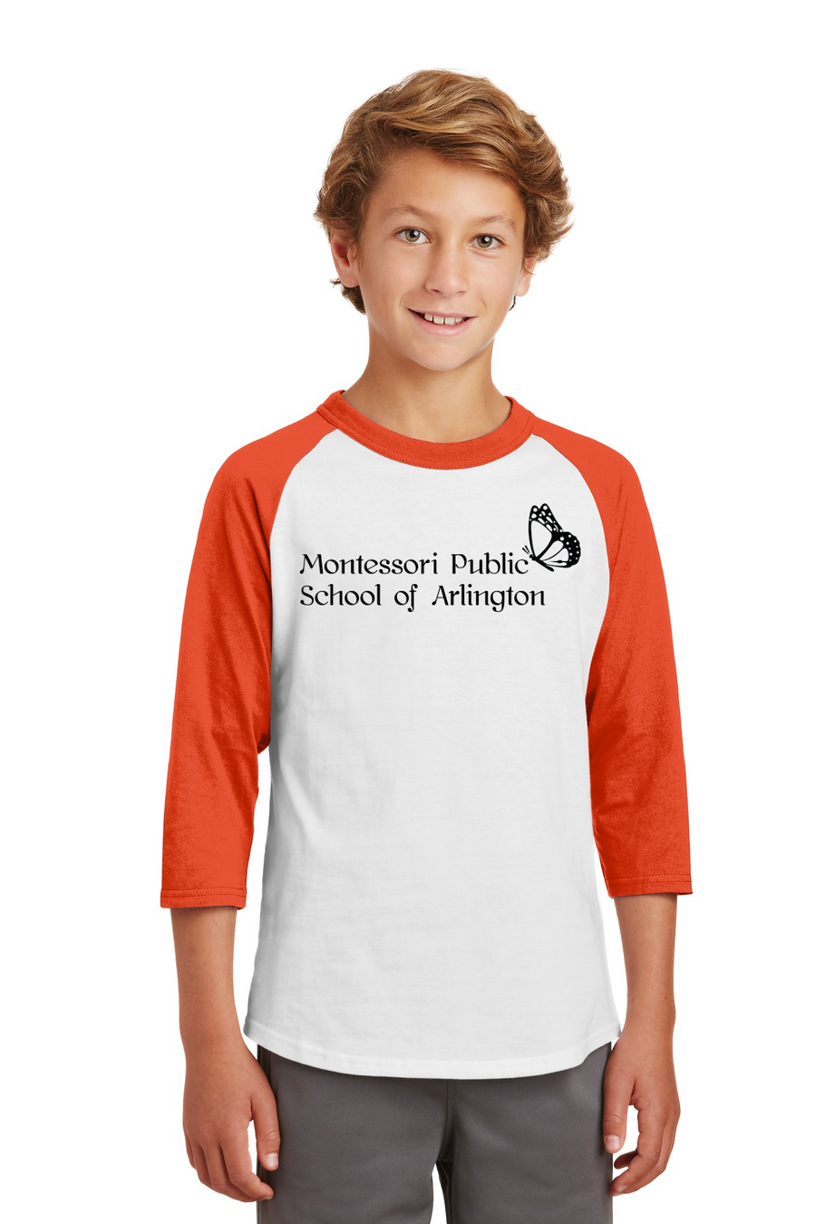 Montessori Public School of Arlington Spirit Wear 2023/24-Unisex Baseball Tee