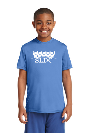 SLDC Spirit Wear On-Demand-Unisex Dryfit Shirt White SLDC Logo