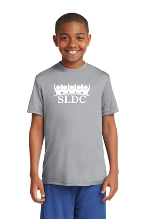 SLDC Spirit Wear On-Demand-Unisex Dryfit Shirt White SLDC Logo