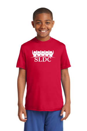 SLDC Spirit Wear On-Demand-Unisex Dryfit Shirt White SLDC Logo
