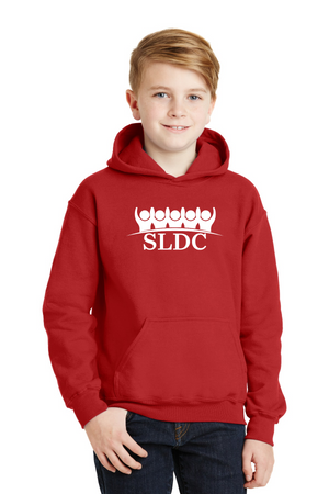 SLDC Spirit Wear On-Demand-Unisex Hoodie White SLDC Logo