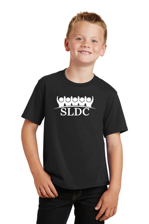 SLDC Spirit Wear On-Demand-Premium Soft Unisex T-Shirt White SLDC Logo