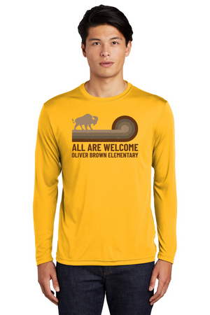 Oliver Brown Elm Spirit Wear 2023-24 On-Demand-Adult Dry-fit Long Sleeve Tee
