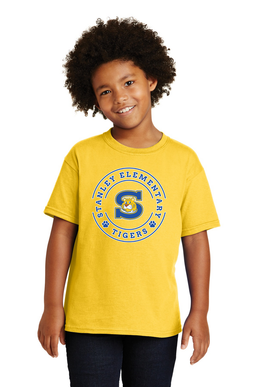 The Tiger Store - Stanley Elementary 2023/24-Unisex T-Shirt Circle Logo