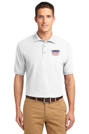 SLDC Spirit Wear On-Demand-Adult Unisex Polo Colored SLDC Education & Theraphy Logo