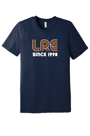 Lang Ranch Elm Spirit Wear 2023-24 On-Demand Store-BELLA+CANVAS Triblend Short Sleeve Tee LRE 1998 Logo
