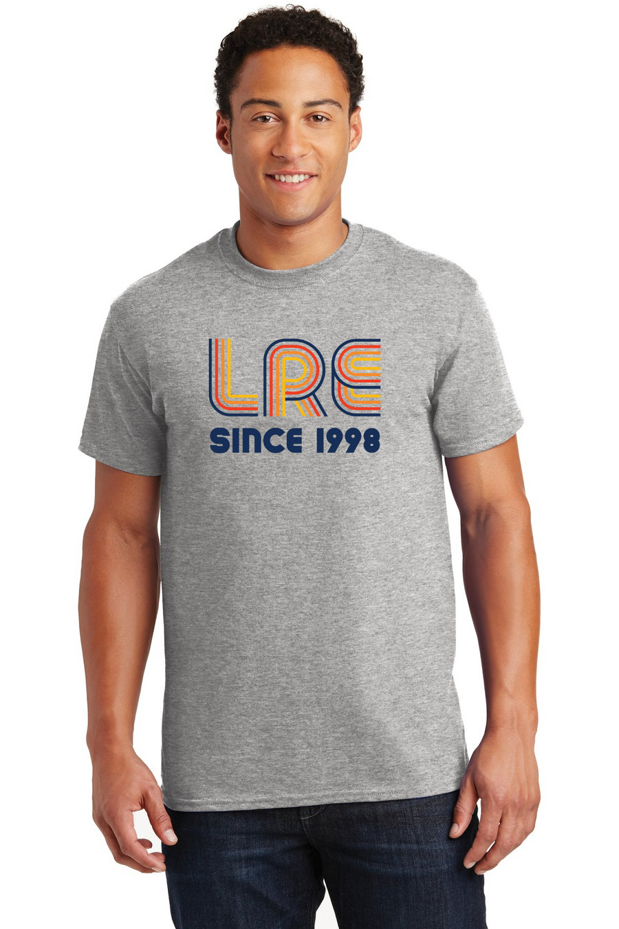 Lang Ranch Elm STAFF Spirit Wear 2023-24-Unisex T-Shirt LRE Since 1998 Logo