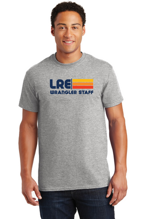 Lang Ranch Elm STAFF Spirit Wear 2023-24-Unisex T-Shirt Stripe Logo