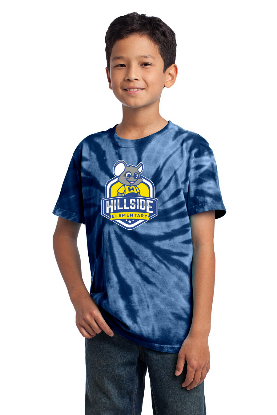 Hillside Elementary Spirit Wear 2023-24-Unisex Tie-Dye Shirt