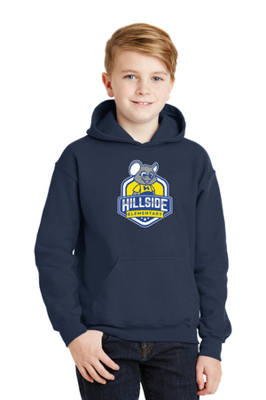 Hillside Elementary Spirit Wear 2023-24 On-Demand-Unisex Hoodie Mouse Mascot Logo