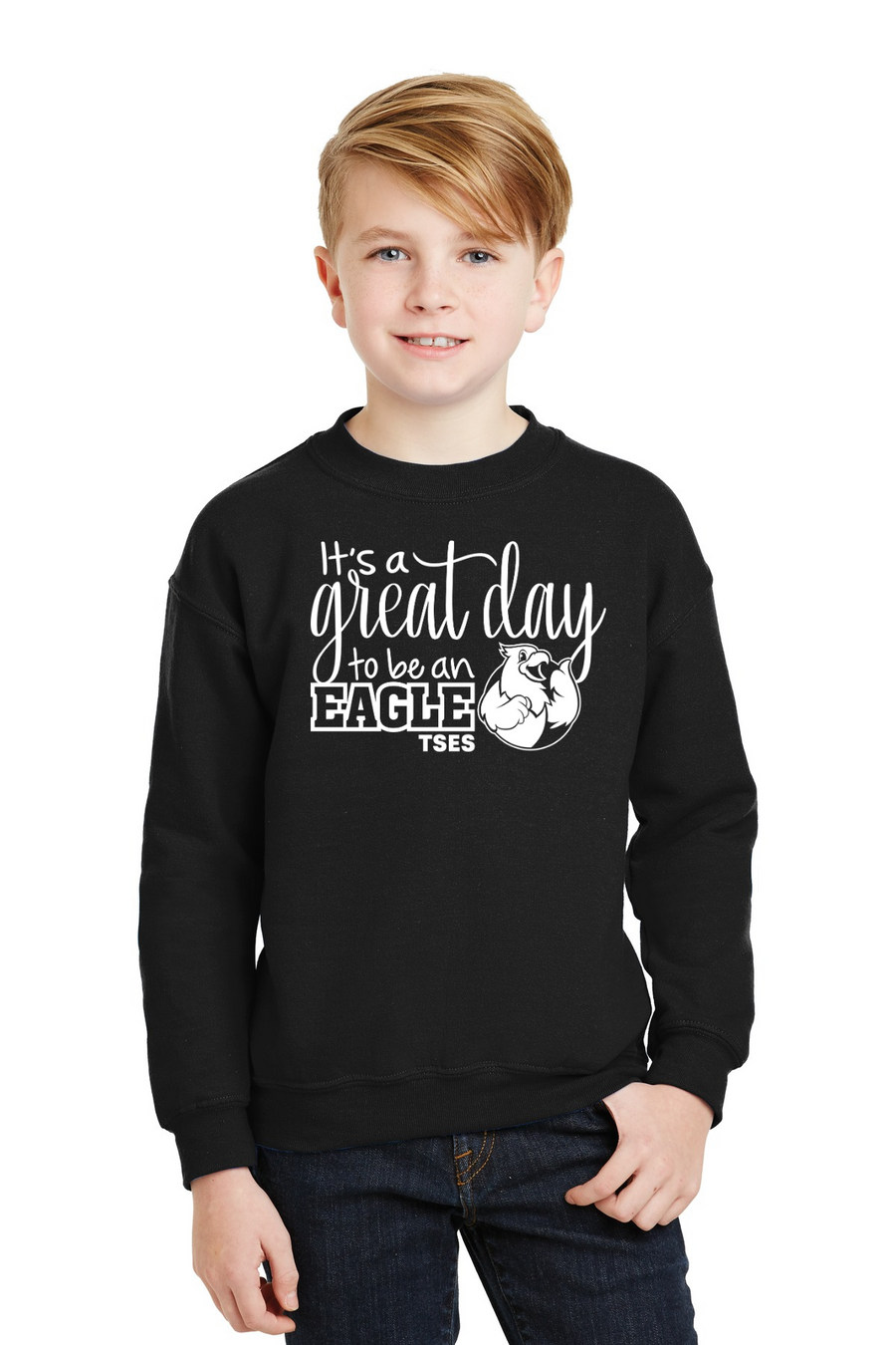 Talbot Springs Elementary Spirit Wear 2023-24-Unisex Crewneck Sweatshirt