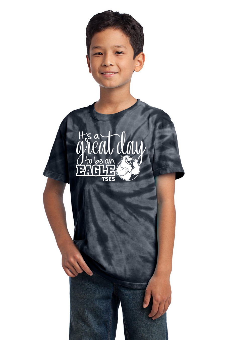 Talbot Springs Elementary Spirit Wear 2023-24-Unisex Tie-Dye Shirt