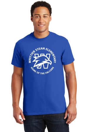 Whittier Steam Elementary Spirit Wear 2023-24 On-Demand-Unisex Royal T-Shirt