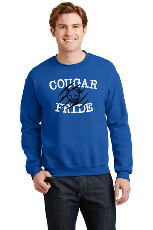 Kent Elementary Spirit Wear 2023-24 On-Demand-Unisex Crewneck Sweatshirt Cougar Pride Logo