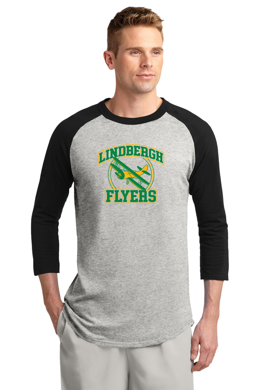 Lindbergh Elm Spirit Wear 2023-24-Unisex Baseball Tee