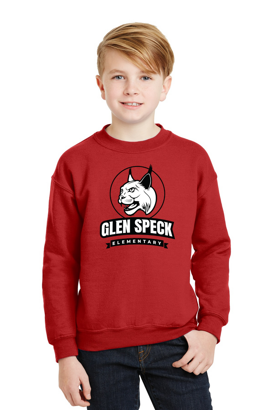 Glen Speck Elm Spirit Wear 2023-24-Unisex Crewneck Sweatshirt
