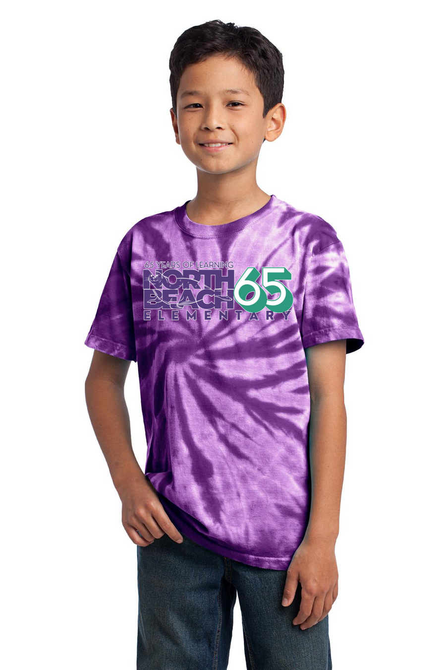 North Beach Elm Spirit Wear 2023-24 On-Demand-Unisex Tie-Dye Shirt
