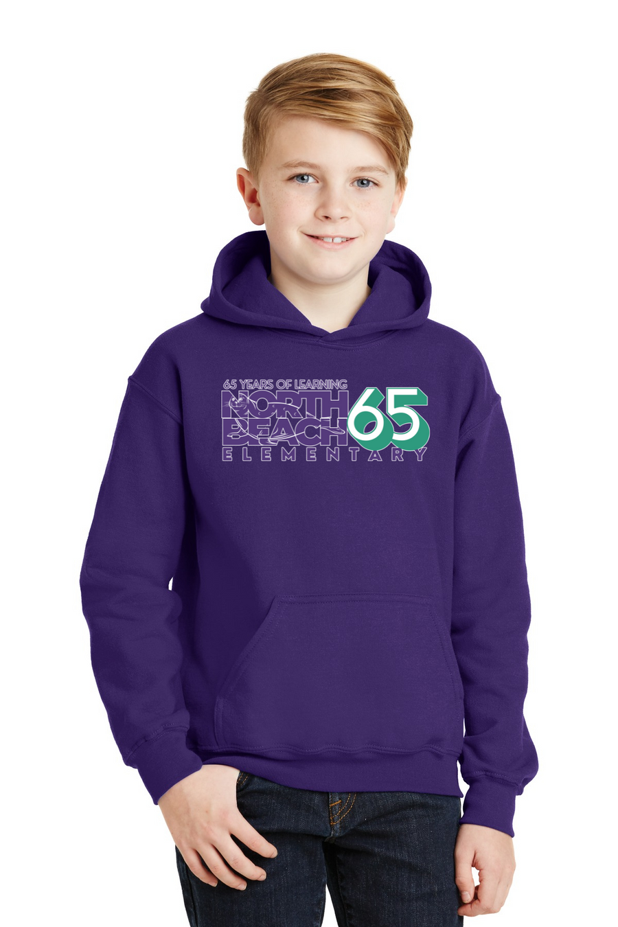 North Beach Elm Spirit Wear 2023-24-Unisex Hoodie