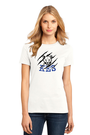 Kent Elementary Spirit Wear 2023-24 On-Demand-Premium District Womens Tee KES Logo
