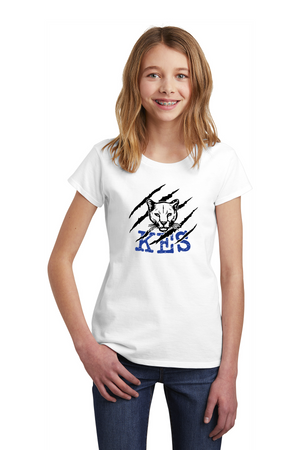 Kent Elementary Spirit Wear 2023-24 On-Demand-Youth District Girls Tee KES Logo