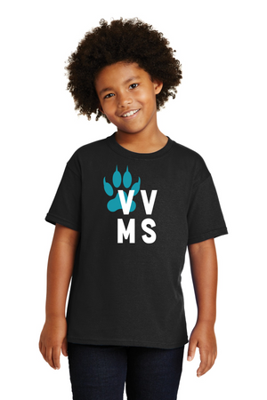 Valley View Middle School On-Demand Spirit Wear-Unisex T-Shirt VVMS Logo