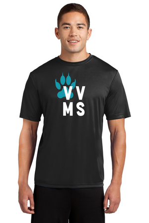 Valley View Middle School On-Demand Spirit Wear-Unisex Dry-Fit Shirt VVMS Logo