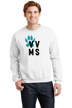 Valley View Middle School On-Demand Spirit Wear-Unisex Crewneck Sweatshirt VVMS Logo