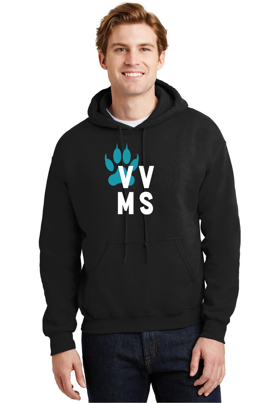 Valley View Middle School On-Demand Spirit Wear-Unisex Hoodie VVMS Logo