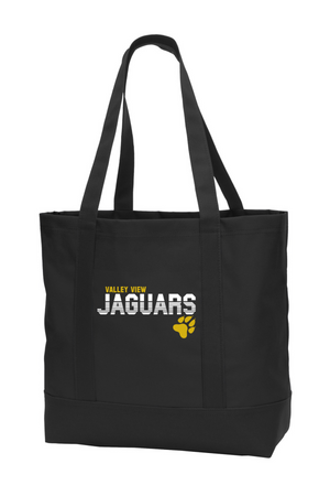 Valley View Middle School On-Demand-Port Authority Day Tote Stripe Jaguars Logo