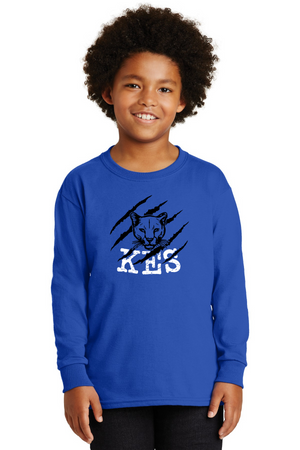 Kent Elementary Spirit Wear 2023-24 On-Demand-Unisex Long Sleeve Shirt KES Logo