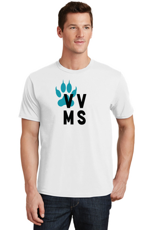 Valley View Middle School On-Demand Spirit Wear-Premium Soft Unisex T-Shirt VVMS Logo