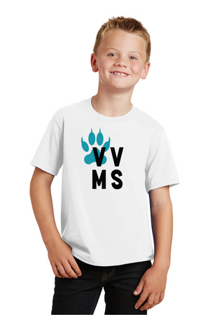 Valley View Middle School On-Demand Spirit Wear-Premium Soft Unisex T-Shirt VVMS Logo