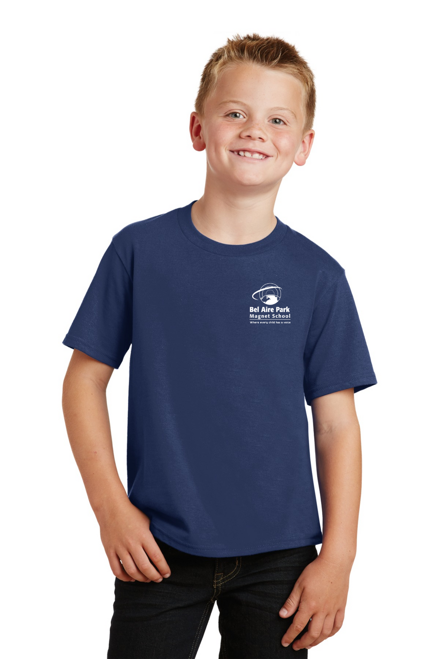 Bel Aire Park Spirit Wear 2023-24 On-Demand-Premium Soft Unisex T-Shirt Left Chest Logo