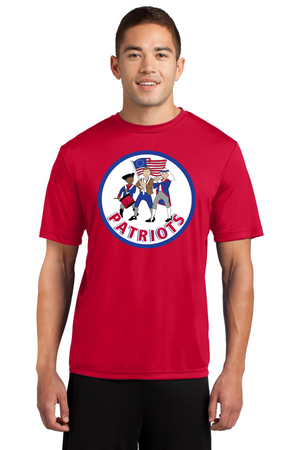 McGees Crossroads Elementary Spirit Wear 2023-24 On-Demand-Unisex Dryfit Shirt_Patriots