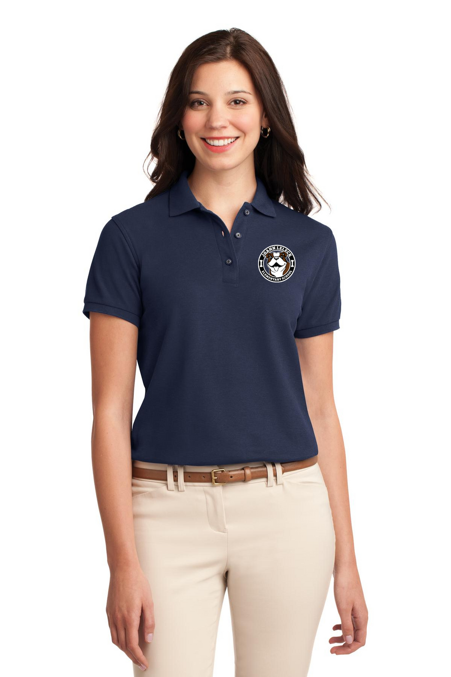 JoAnn Leleck Elementary Spirit Wear 2023-24 On-Demand-Ladies Polo