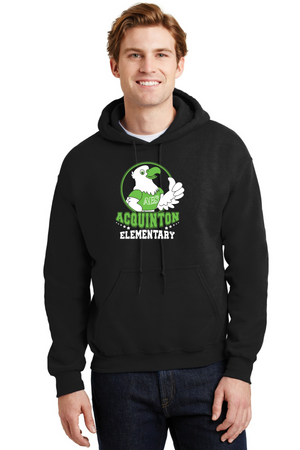 Acquinton Elementary Spirit Wear 2023-24 On-Demand-Unisex Hoodie Eagle Mascot Logo